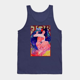 Job cigaratte by Alfons Mucha 1898 Tank Top